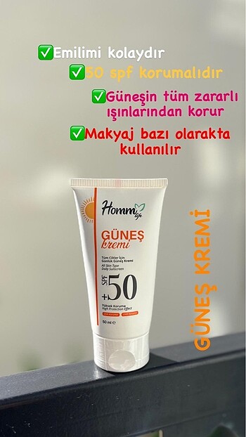 Home Store Güneş kremi