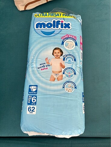 Molfix 6 beden 62 adet