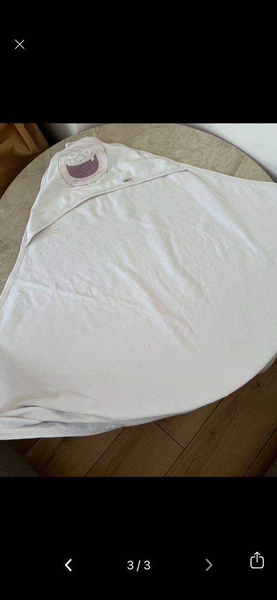 Beyaz Bebek Battaniyesi - Görsel 3