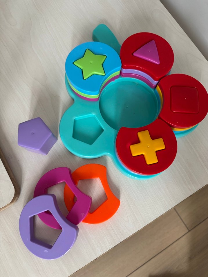 Renkli Şekilli Eğitici Oyuncak - Görsel 2