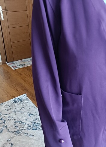Zara Çok şık dikkat çeken oversize ceket tunik