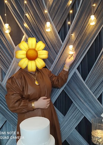 Kadın deri trenç/ceket - Görsel 3