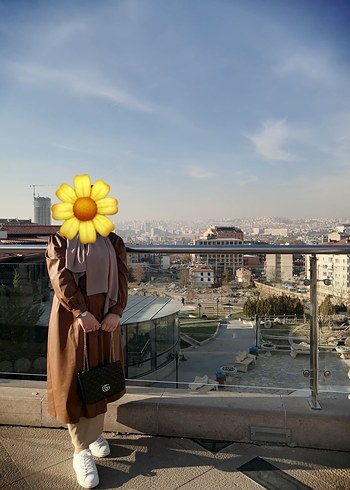 Kadın deri trenç/ceket - Görsel 2