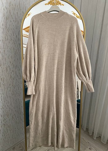 Uzun trıko elbise - Görsel 3