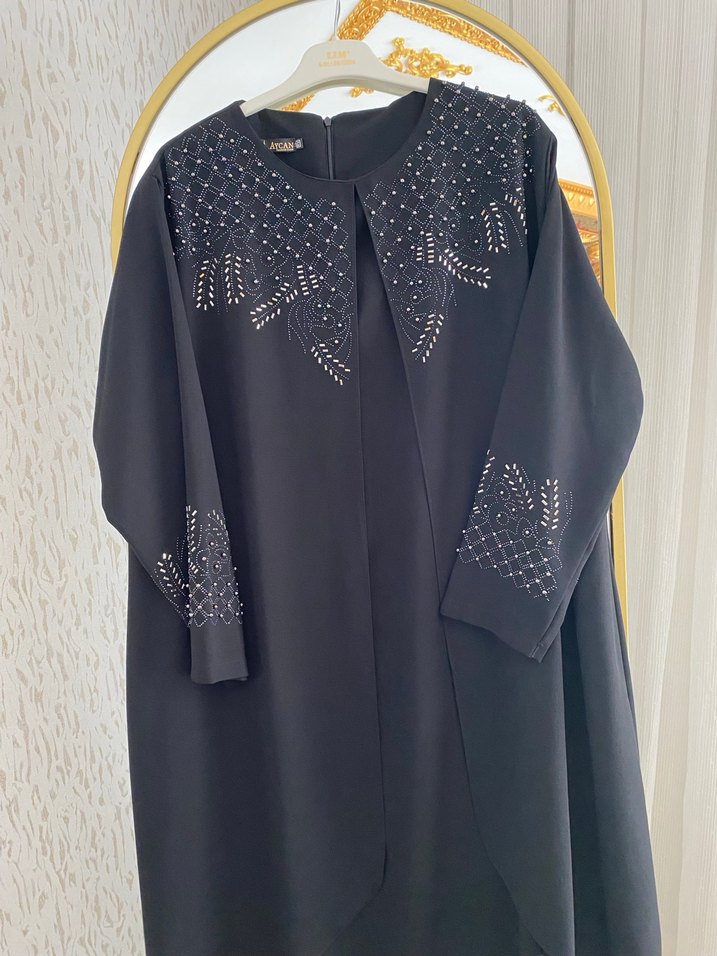 Büyük beden elbise abiye - Görsel 4