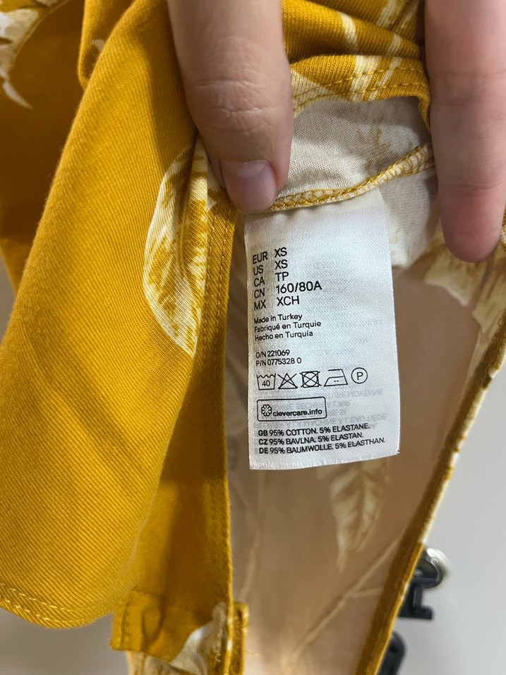 Sarı Bohem Desenli İnce Askılı - Görsel 3