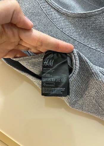 Gri Yüksek Yaka Kadın Atlet - Görsel 3