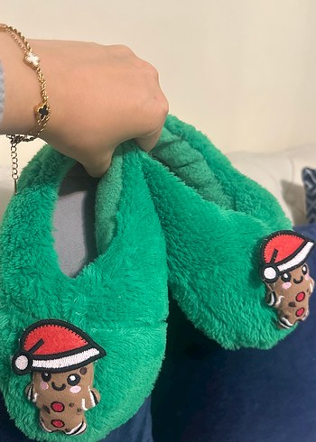 Flo Ayakkabı Renkli Erkek Çocuk Peluş Terlik