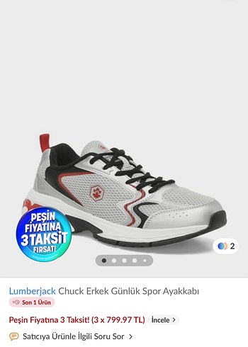 Skechers Lumberjack Chuck Erkek Gri Spor Ayakkabı