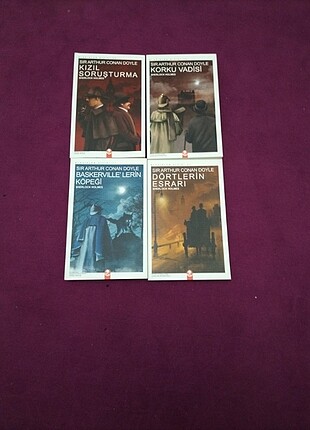 Sherlock Holmes 4'lü set 