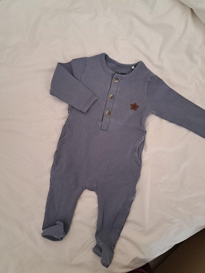 Fermuarlı Uzun Kollu Bebek Tulum - Görsel 2