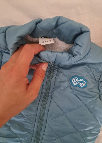 Sarı Fermuarlı Kadın Kışlık Ceket - Görsel 2