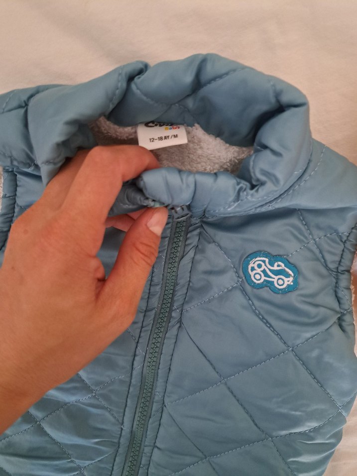 Sarı Fermuarlı Kadın Kışlık Ceket - Görsel 2