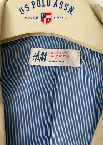 H&M Bej Erkek Çocuk ceket