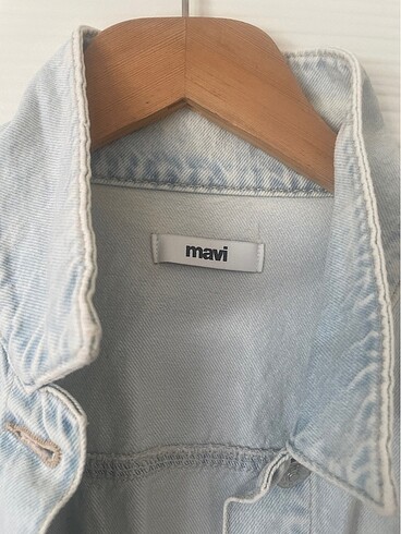 l Beden Mavi kot ceket