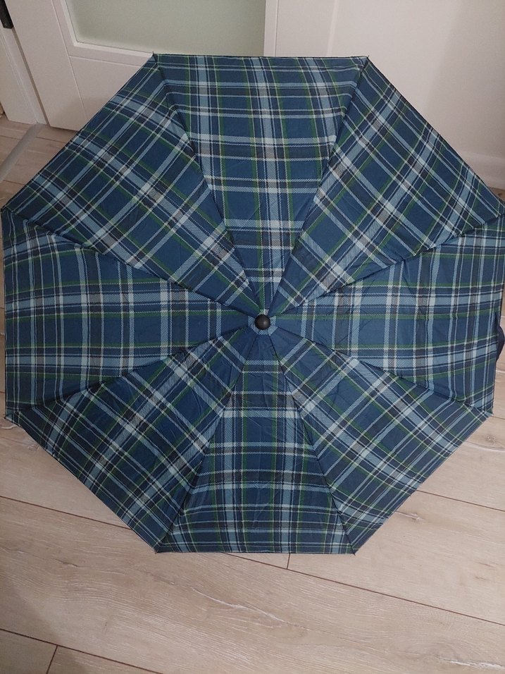 Kareli erkek şemsiye - Görsel 2