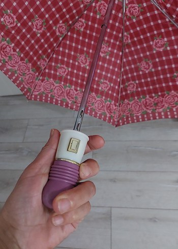 Bordo Kadın Şemsiye - Görsel 3