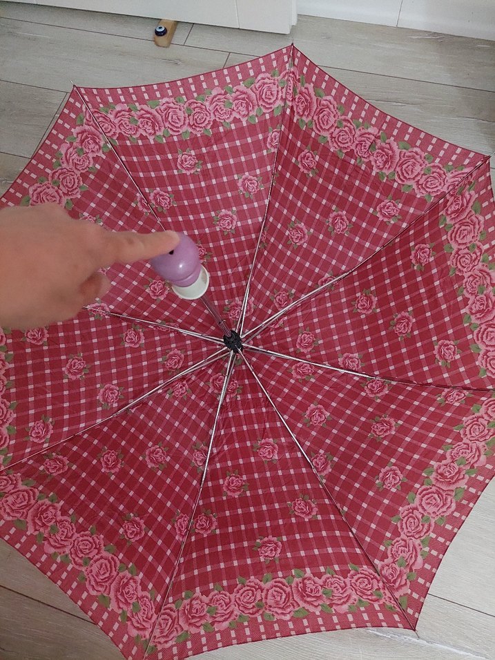 Bordo Kadın Şemsiye - Görsel 4