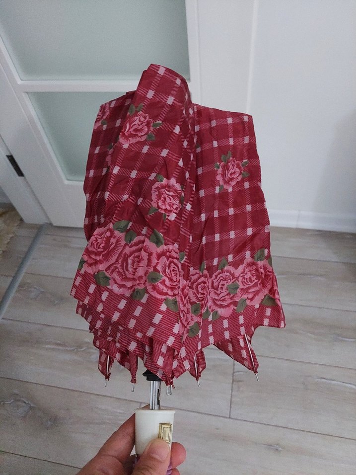 Bordo Kadın Şemsiye - Görsel 5