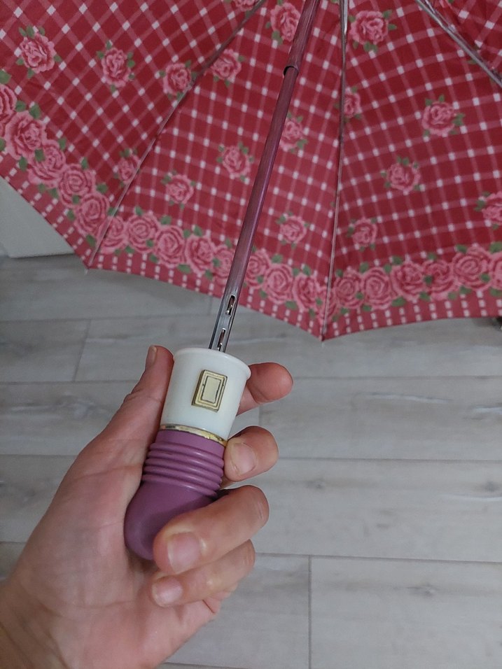 Bordo Kadın Şemsiye - Görsel 3