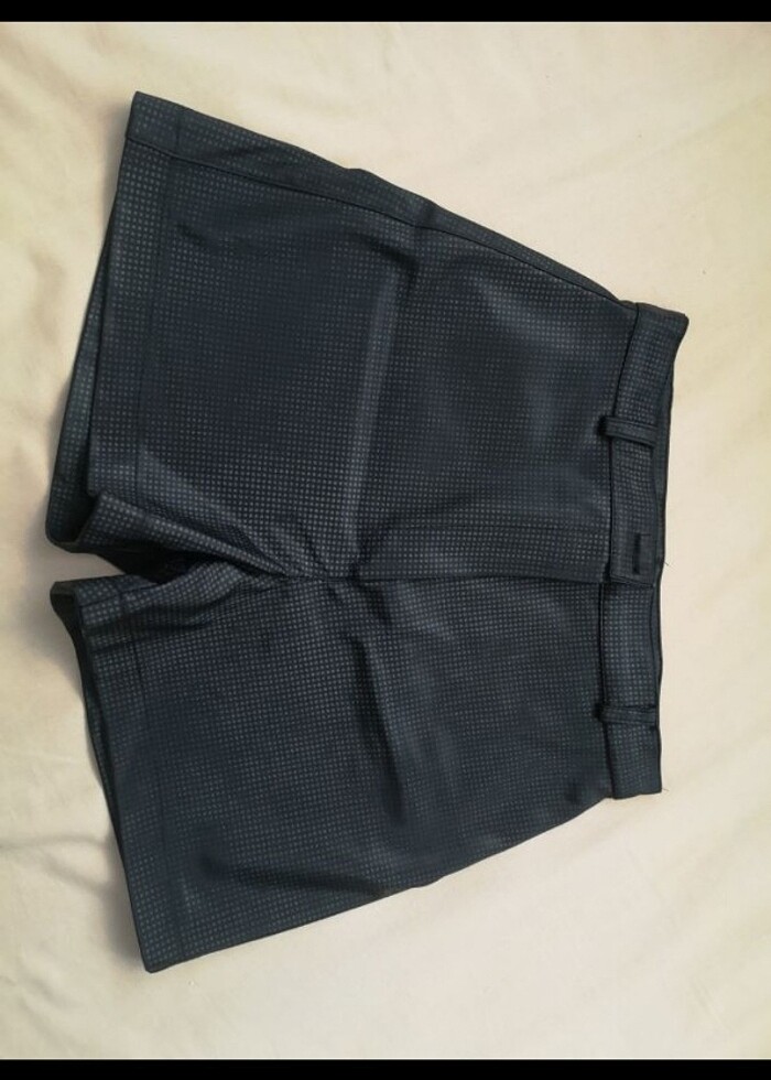 Deri şort ×s beden - Görsel 3