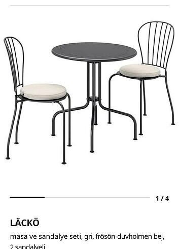 Ikea Balkon mobilyasi