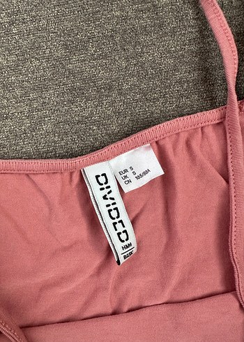 H&M Pembe Askılı Basic Kadın Atlet