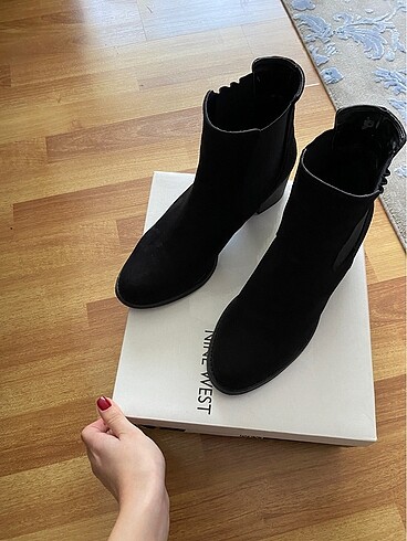 Nine West Nine West siyah topuklu bot