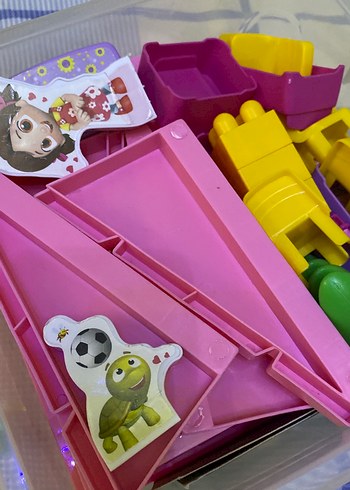 Renkli Pembe Oyuncak Ev - Görsel 2