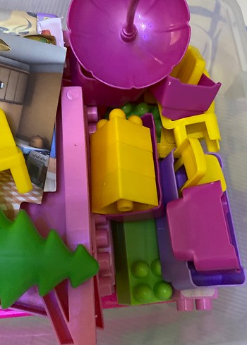 Renkli Pembe Oyuncak Ev - Görsel 4