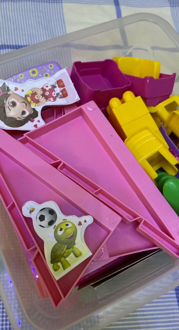 Renkli Pembe Oyuncak Ev - Görsel 2