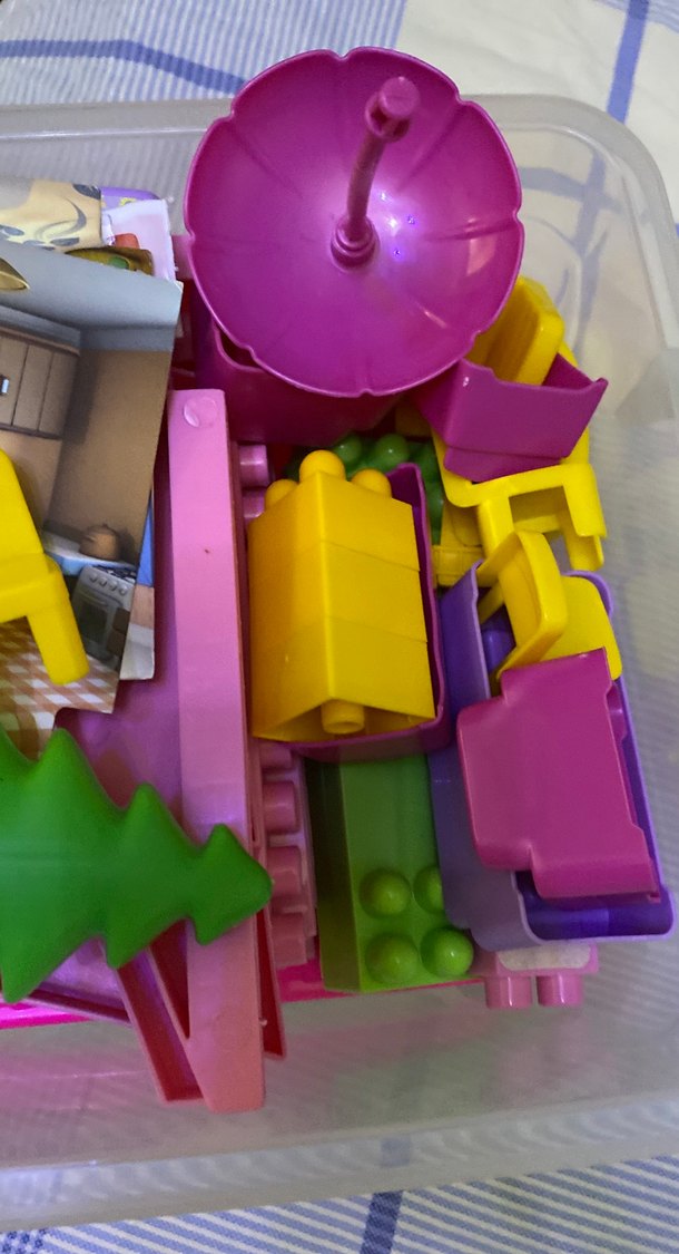 Renkli Pembe Oyuncak Ev - Görsel 4