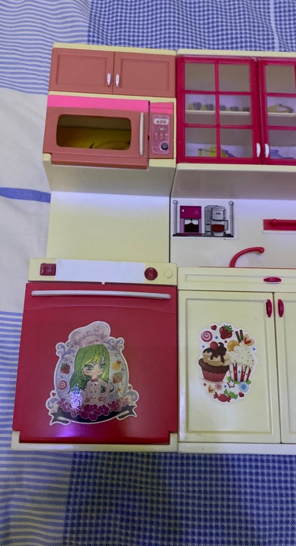 Pembe Pastel Oyuncak Mutfak Seti - Görsel 4