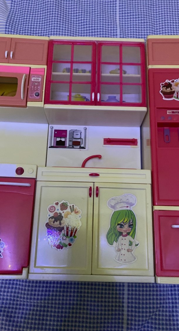 Pembe Pastel Oyuncak Mutfak Seti - Görsel 3