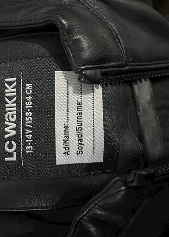 Erkek Siyah Deri Biker Ceket - Görsel 4