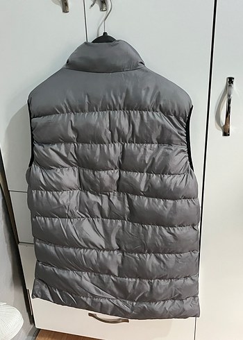 Gri Düğmeli Erkek Yelek - Görsel 2