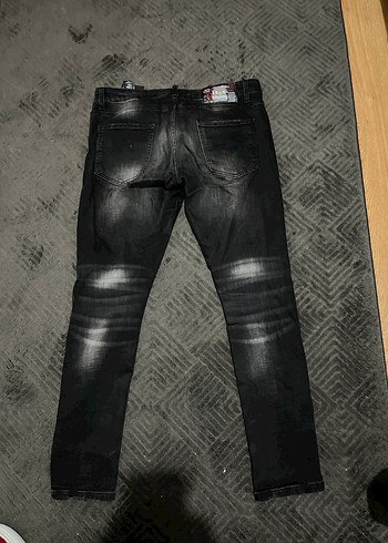 gri dsquared pantolon - Görsel 2