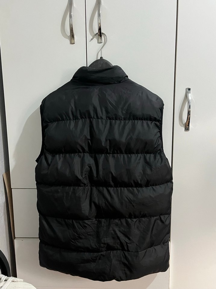 Erkek Siyah Fermuarlı Yelek - Görsel 3