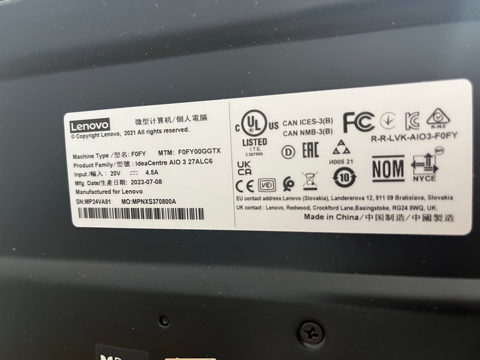 Lenovo ofis,işyeri,ev uyumlu masa üstü bilgisayar - Görsel 2