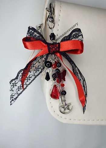 Gothic grunge çanta charmı - Görsel 2