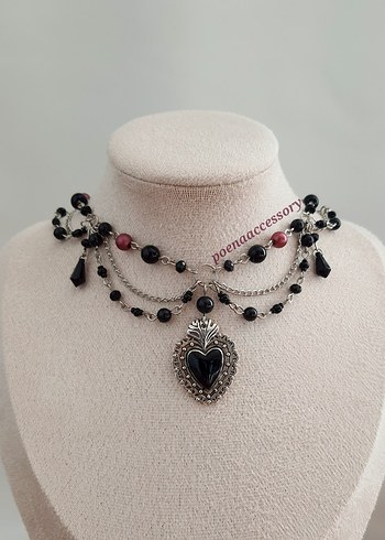 Gothic fairycore y2k grunge kolyeler - Görsel 3