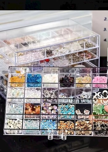 5 katlı çekmeceli organizer takı kutusu - Görsel 3