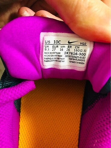Nike nike çocuk spor ayakkabı