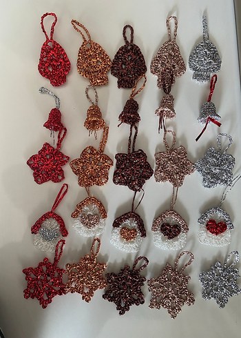 Renkli Yılbaşı Süsleri Seti - Görsel 3