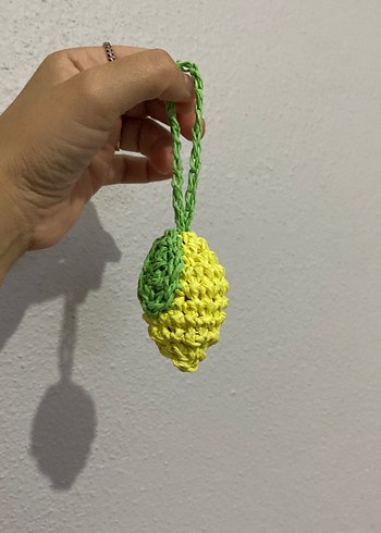 Sarı Püsküllü Bohem Anahtarlık - Görsel 5