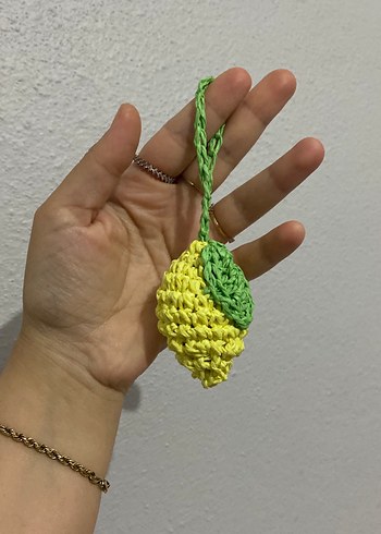 Sarı Püsküllü Bohem Anahtarlık - Görsel 3