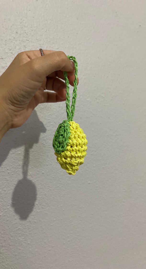 Sarı Püsküllü Bohem Anahtarlık - Görsel 5