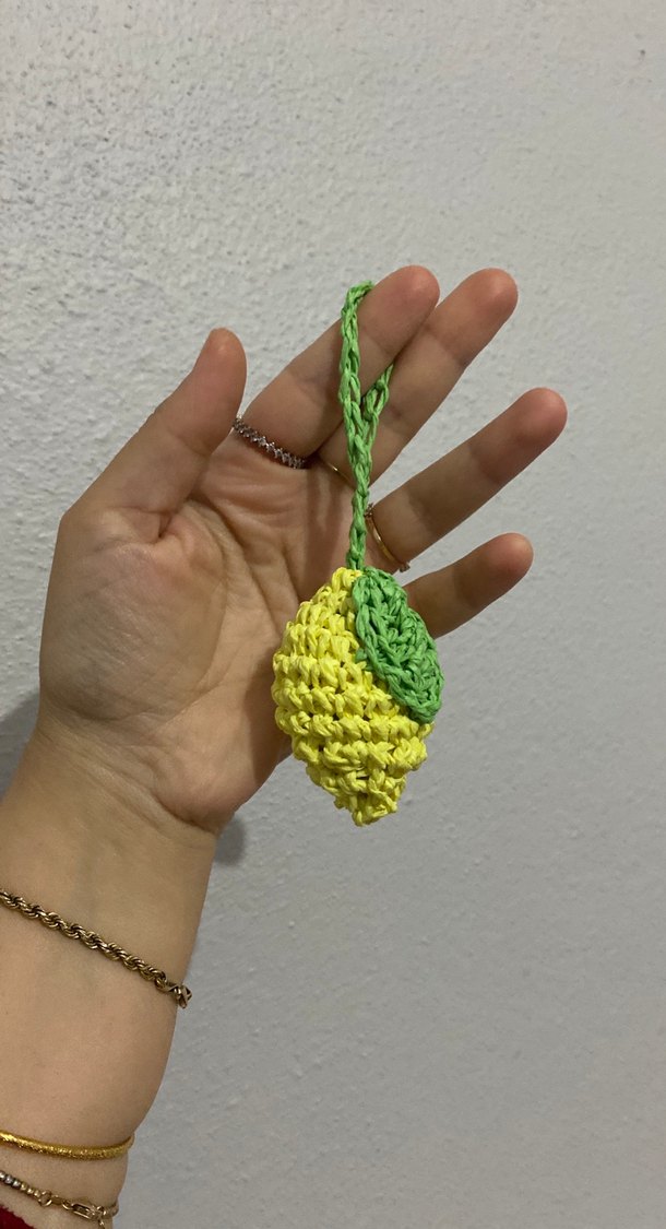 Sarı Püsküllü Bohem Anahtarlık - Görsel 3