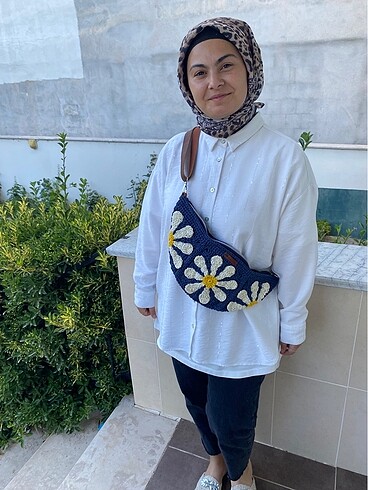 Örgü çanta