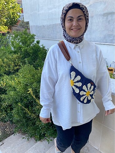 Beden Örgü çanta